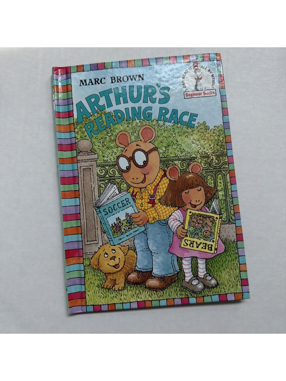 ARTHUR'S READING RACE BY MARC BROWN PBS SHOW BEGINNER BOOK